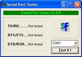 Serial Port Tester